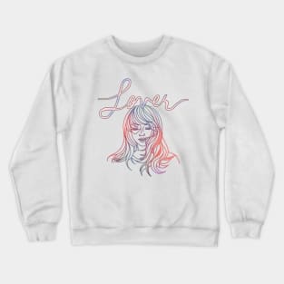Lover Album Music Swiftie Crewneck Sweatshirt